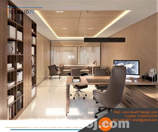 Modern Office Interior Design in Bangladesh